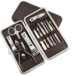 Manicure Pedicure Set Nail Clippers - 13 Pcs