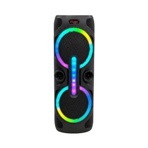 E Train اي ترين (SP410) مكبر صوت RGB بلوتوث بقوة 10*2 وات - أسود