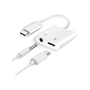 USB C to 3.5mm Headphone and Charger Adapter,Usb C Headphones Adapter Aux to Usb C Compatible with MacBook Pro, Ipad Pro, Huawei Mate ,Samsung OnePlus Pixel
