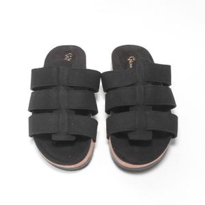 Glitter سليبرز حريمي من جليتر - أسود