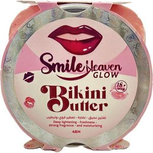 Smile Heaven GLOW Bikini Butter، تفتيح عميق، انتعاش وعطر قوي (450 مل) +18