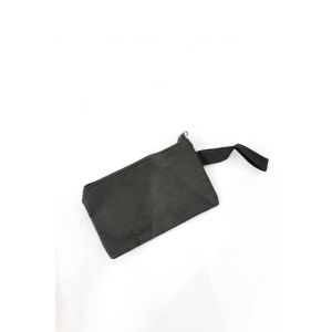 Men's large capacity handbag with one zipper-BLACK-N/A