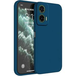 Mobile Phone Case for Motorola Moto G35 5G (6.72 Inches) Protective Case, Skin Protection, TPU Silicone Case - Sapphire Blue