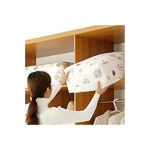 Waterproof Blanket Storage Bag White 20x36x55cm