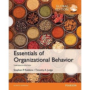Essentials of Organizational Behavior with Mymanagementlab, Global Edition ,Ed. :13