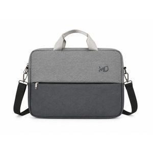 General MR Bags 15.6-Inch Waterproof Laptop Bag – Grey & Black 