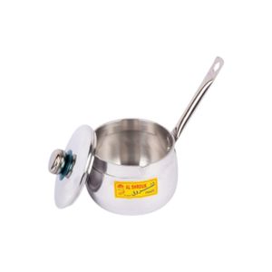 غلاية ألومنيوم (كسروله) - متينة وغير لاصقة مع غطاء