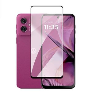for Motorola Moto G35 Tempered Glass Screen Protector, 9H Hardness Anti-Scratch Tempered Glass, Case Friendly, Anti-Scratch - Clear