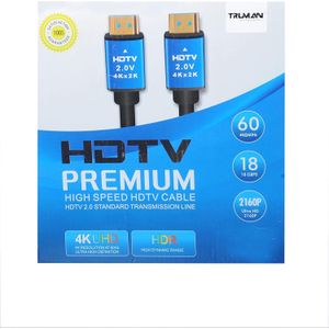 Truman كابل HDMI من ترومان بطول 10 متر متوافق مع التلفزيون