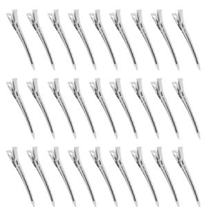 عبوة من 36 مشبك شعر فضي للنساء، مشابك شعر معدنية بطول 9 سم، مثالية لمستلزمات تصفيف الشعر، مشابك متعددة الاستخدامات للاستخدام في الصالونات والمنزل.