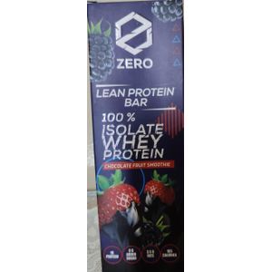 ZERO لوح بروتين مصل اللبن المعزول 100% بنكهة الشوكولاتة والفواكه