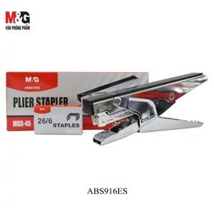 M&G Chenguang Pliers Stapler, Robust Heavy-Duty Design for Efficient Binding with Pack of Stapless - No:ABS916ES