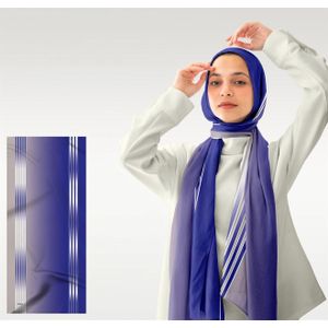 طرحة شيفون نسائية 200 * 75 سم