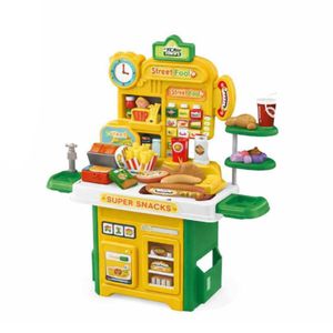 Street Food Playset (Light & Sound) – 53 Pcs