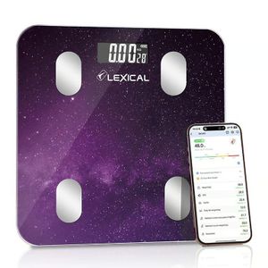 LEXICAL BODY FAT SCALE WITH BLUETOOTH LBS-4375