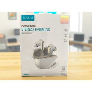 Dadu سماعة بلوتوث لاسلكية TWS موديل DT-054 - صوت HiFi - تقنية ENC - علبة شحن - تحكم باللمس - متوافقة مع أندرويد وآيفون