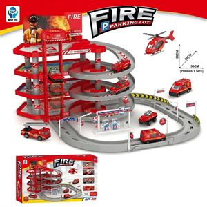 Deluxe Fire Station Track & Garage Set