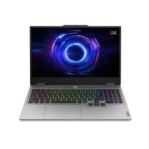 Lenovo لاب توب جيمنج لينوفو LOQ 15IRX10 - 83JE00WVED ، معالج انتل كور i7-14700HX 15.6 بوصة ، هارد 512 جيجا بايت SSD ، رام 16 جيجا بايت ، كارت شاشة انفيديا جي فورس RTX 5060 ،فري دوس - رمادي لونا