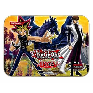 Yu-Gi-Oh! Collectible Card Box – ARC-V Edition – Metal Case for Game and Anime Fans