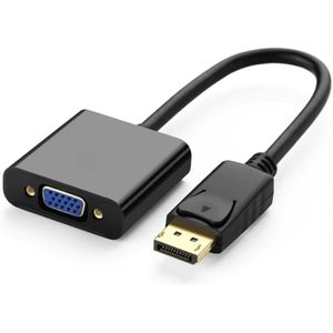 Lava DisplayPort to VGA Active Adapter, Full HD 1080P @60Hz, Digital to Analog Video Converter, Plug-and-Play