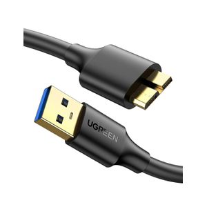 Ugreen كابل Micro USB 3.0، كابل USB 3.0 من النوع A ذكر إلى Micro B - طوله 3 أقدام