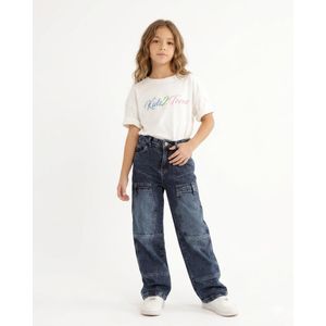 Wide Leg Jeans for Girls - Casual Style 208