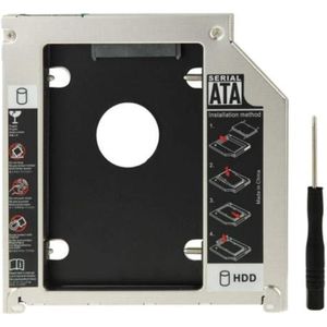 علبة تثبيت محرك الاقراص ساتا HDD عالمية بسمك 2.5 بوصة: 12.7 ملم