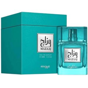 Mazaaj Rhythm Eau De Parfum 100ML – Unisex Fresh Citrus, Fruity & Musky Amber Fragrance