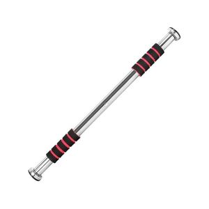 قضيب سحب منزلي قابل للتعديل، معدني، بمقابض إسفنجية بطول 100 سم