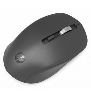 HP ماوس لاسلكي  S1000 Plus – 2.4GHz – يعمل ببطارية AA – نقر صامت – حتى 1600 DPI – مستشعر بصري – لون أسود