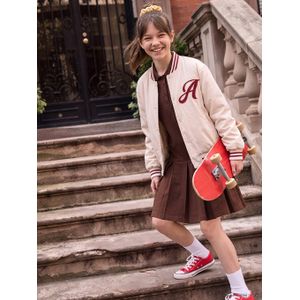 LC Waikiki Baseball Collar Girl's Jacket