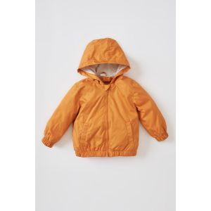 Defacto Baby Boy Hooded Regular Fit Mont - Orange