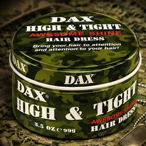 Dax واكس/بوميد لمعان عالي للشعر – 99 جم – كريم تصفيف بلمعان قوي وثبات متوسط لعمل التسريحات الكلاسيكية مثل السليك باك مع تحكم في الهيشان وترطيب الشعر – مناسب لجميع أنواع الشعر