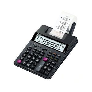 Casio آلة حاسبة كاسيو HR-100RC-BK-DC للطباعة - سوداء