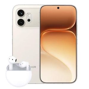 Honor Honor 600 Dual SIM 5G 256GB/12GB - Golden White + X7e Active Earphones - White