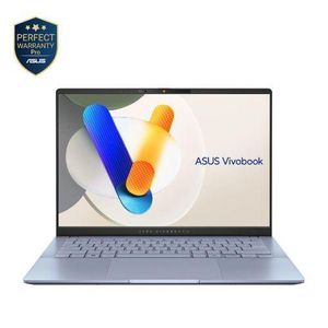 Asus  جهاز لابتوب Vivobook S14 S5406SA PP007W بمعالج Intel Core Ultra 7 258V و32 جيجابايت رام و1 تيرابايت SSD وبطاقة رسومات Intel Arc وشاشة 14.0 بوصة 3K OLED وتردد 120 هرتز ونظام تشغيل Win11