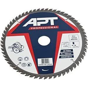 Apt 185mm Wood Carbide Saw Blade