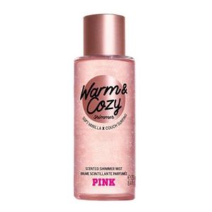 Pink Warm & Cozy Shimmer Mist 250ml