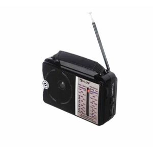 Golon A radio that runs on electricty or batteries 