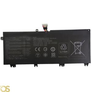 Os بطارية متوافقة مع Asus (15.2v/64w/4110mah) FX503VM FX63VD FX63VM GL703GE-ES73 GL703VD-1A ROG Strix GL503 GL503VD GL503VM GL703VD GL703VM ZX63V B41N1711- ضمان 3 أشهر