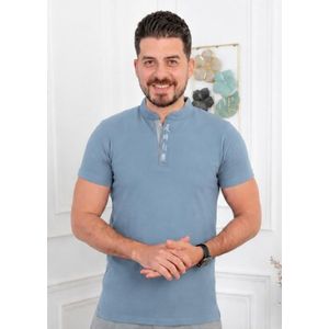 H.Brand تي شيرت بولو رجالي كاجوال - متعدد الألوان