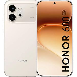 Honor 600 Dual Sim, 256GB, 8GB Ram, 5G - Golden White