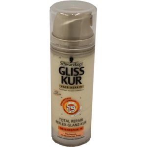 Schwarzkopf Gliss Kur Total Repair Reflex-Glanz-Kur Leave-In Treatment for Dry & Damaged Hair - 150 ml
