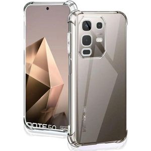 Transparent cover compatible with Infinix Note 50 Pro and Note 50, soft back cover with camera protection