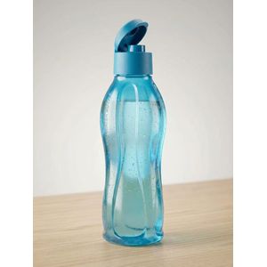 Tupperware Water Bottle 750ml with Easy Flip Cap – Blue