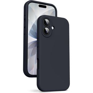 Supdeal Liquid Silicone Case for iPhone 17, Camera Protection Microfiber Cover 4-Layer Protection Ultra Slim Case with Comfortable Grip, 6.3 Inch, Black