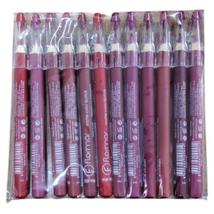 Flormar Rouge Wood 12 Pieces – Long-Lasting Matte Lipstick Set with Rich Pigments