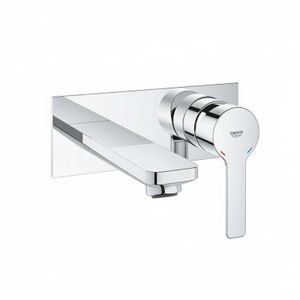 Grohe خلاط حوض جروهي لينير حائطي قنطره ۱٤.۹ سم كروم 