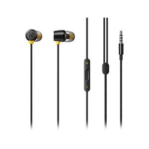 realme Buds 2 Wired Headphones Black/Yellow
