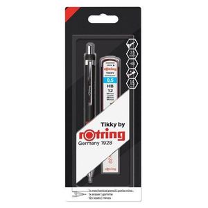 Rotring Tikky 0.5mm HB Pencil Lead Refill & Eraser